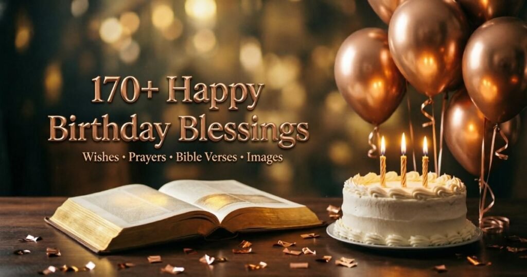170+ Happy Birthday Blessings, Wishes, Prayers, Bible Verse & Images