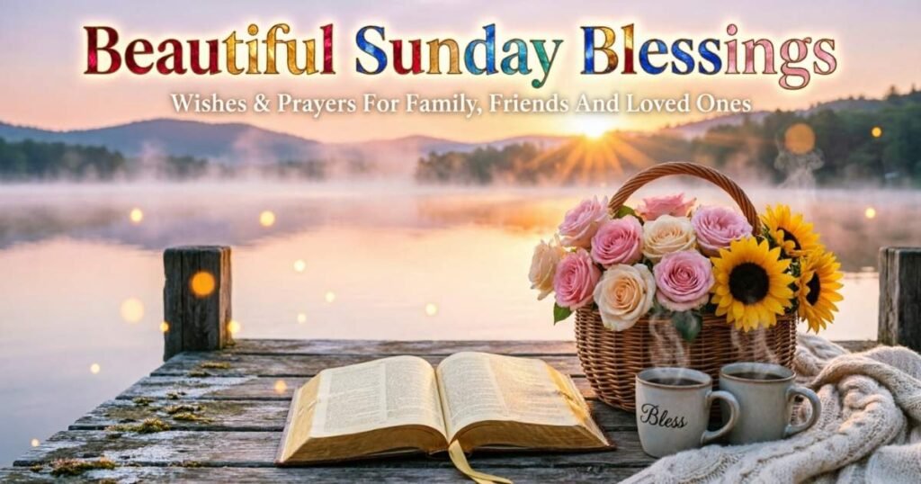  Beautiful Sunday Blessings, Wishes & Prayers For Family, Friends And Loved Ones