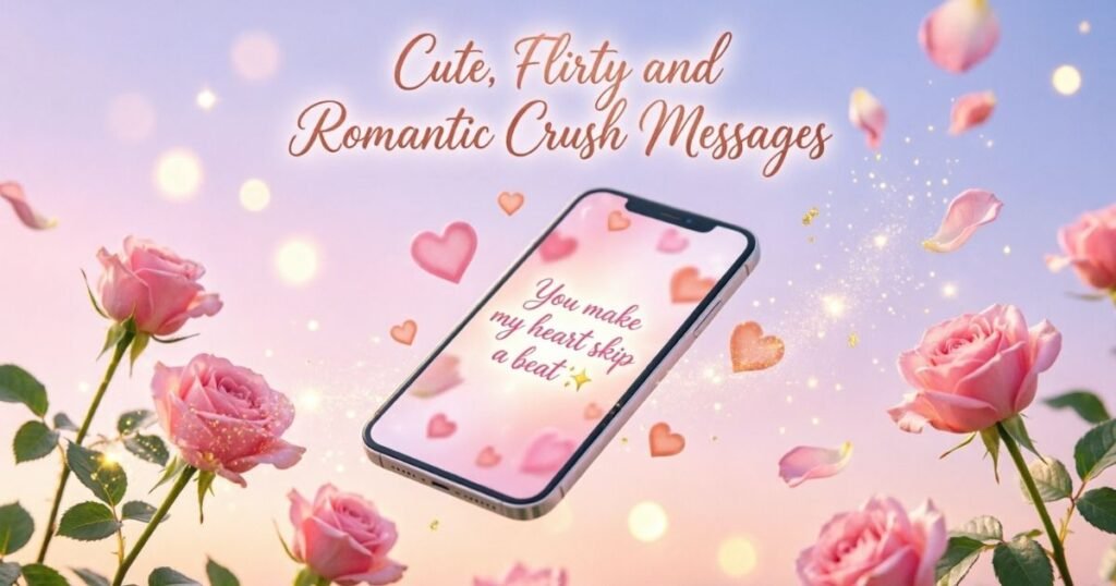 300+ Cute, Flirty & Romantic Crush Messages for Her