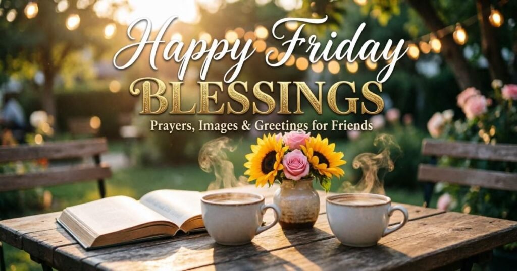 Happy Friday Blessings, Prayers, Images And Greetings for friends