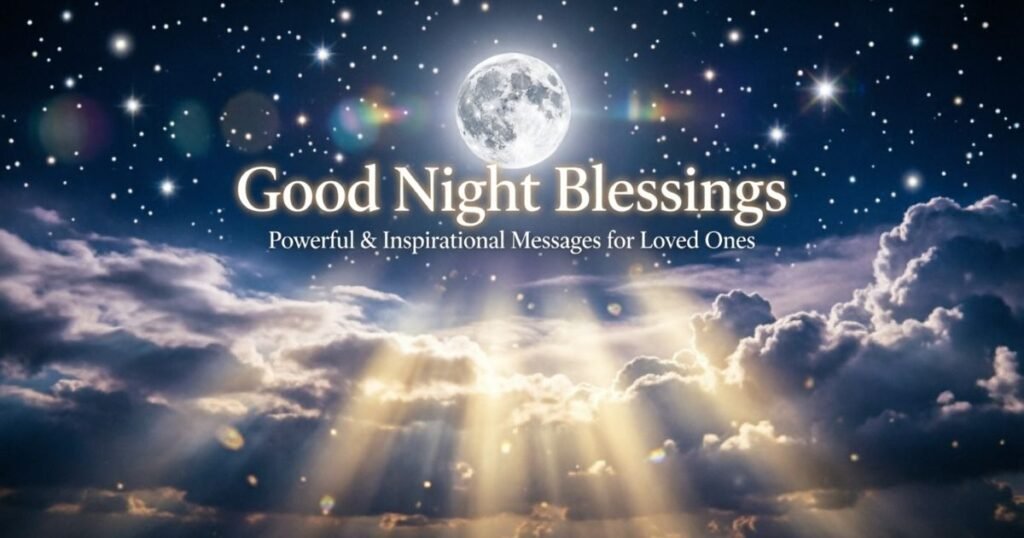 Good Night Blessings, Powerful And Inspirational Messages for Loved Ones