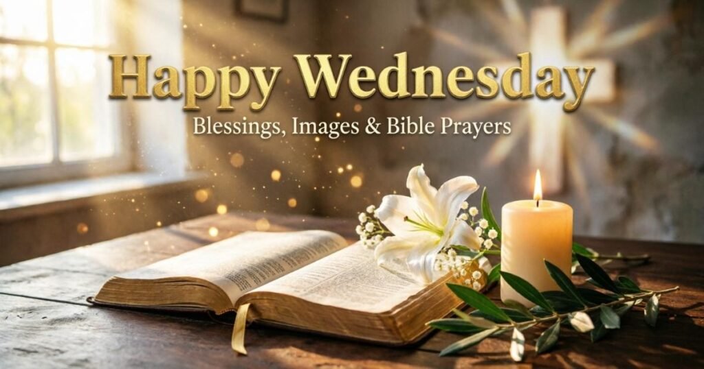 Happy Wednesday Blessings, Images and Bible Prayers