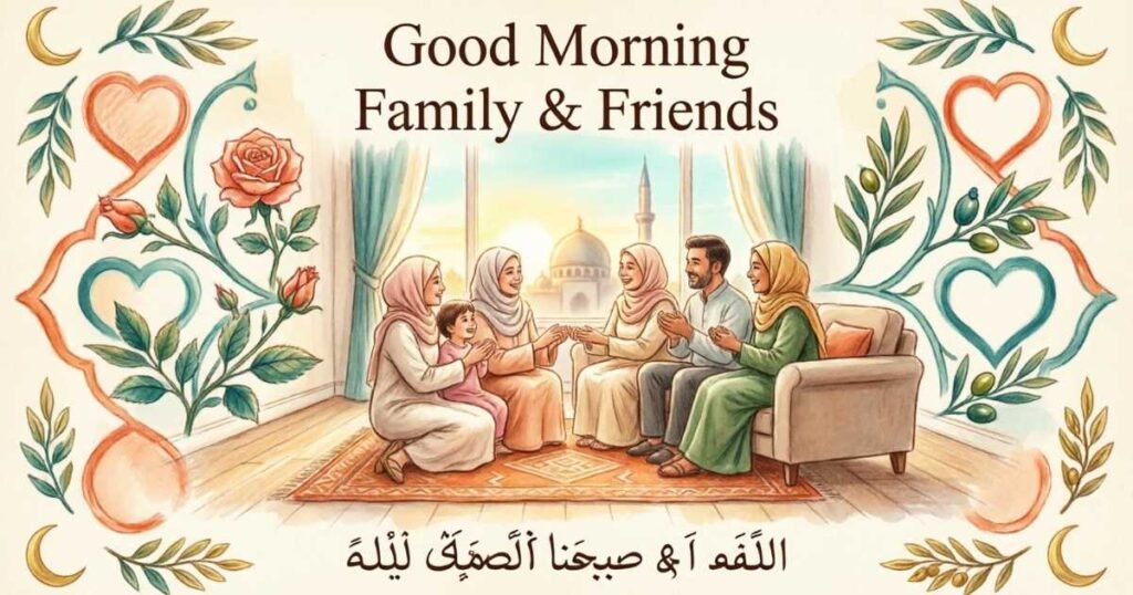 Islamic Good Morning Messages For Family And Friends to Start the Day