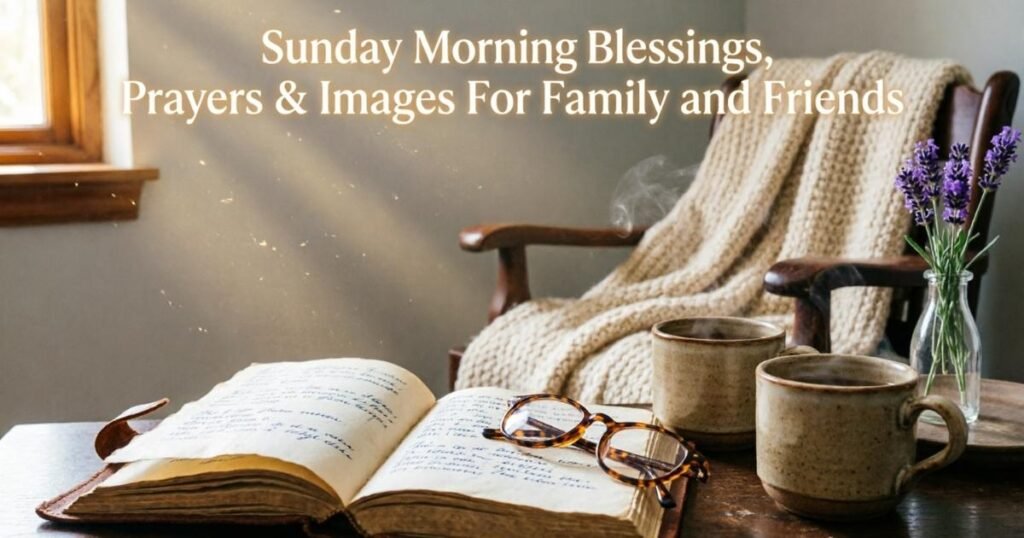 Sunday Morning Blessings, Prayers & Images For Family and Friends
