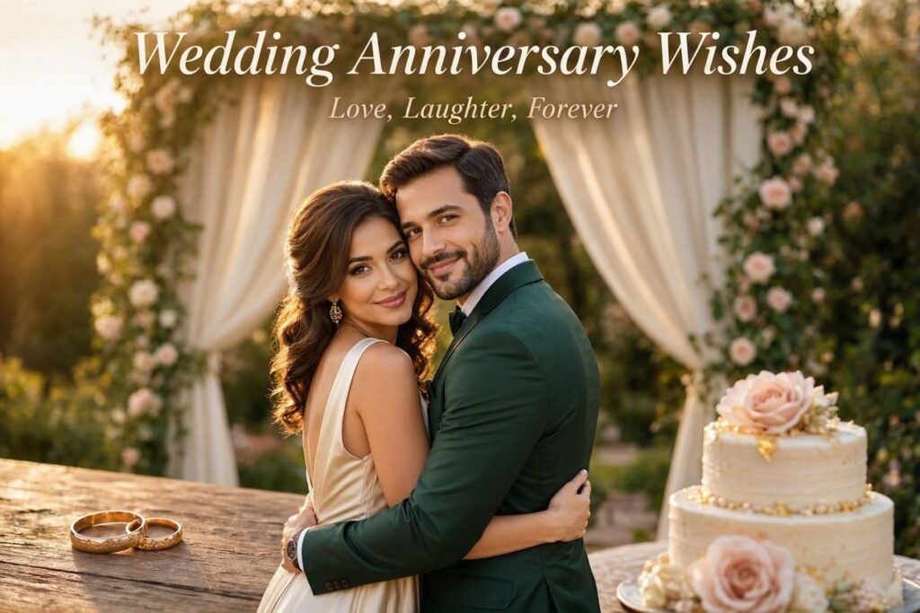 250+ Wedding Anniversary Wishes for Friends, Family and Loved Ones