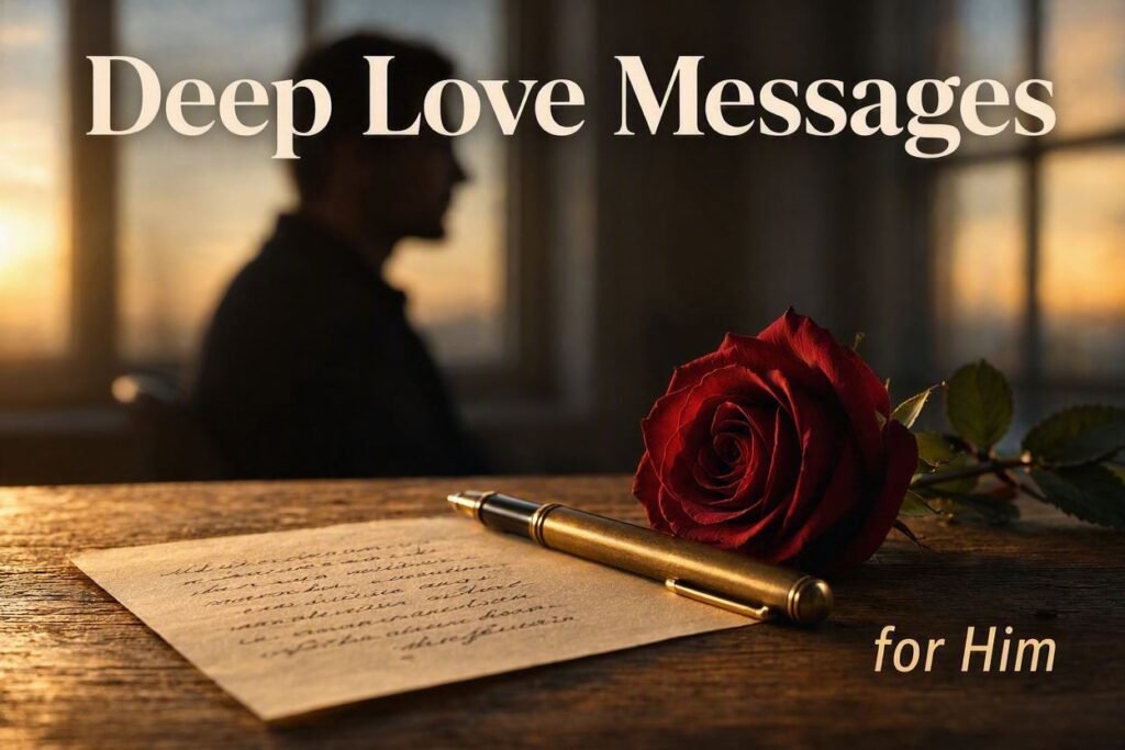 140+ Deep Love Messages for Him to Melt His Heart