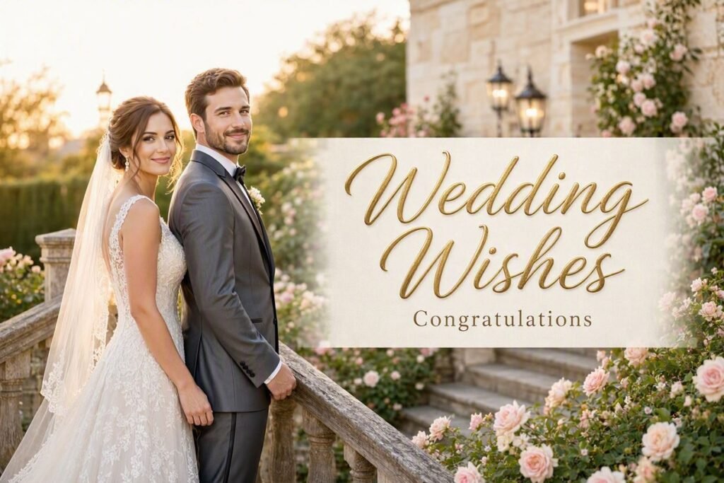 190+ Best Wedding Wishes for Family, Friends and Loved Ones