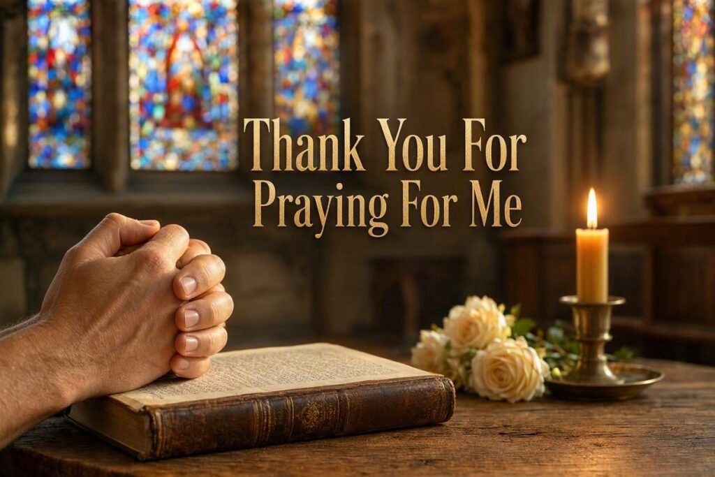 310+ Thank You For Praying For Me Quotes & Wishes