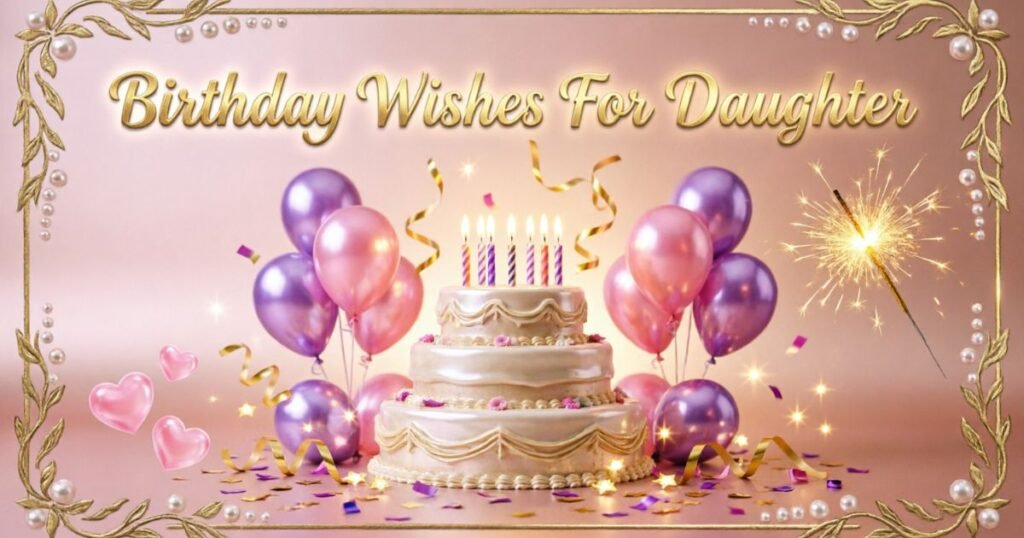 170+ Heartfelt, Funny & Inspirational Birthday Wishes For Daughter