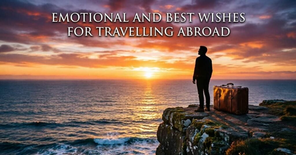 480+ EMOTIONAL AND BEST WISHES FOR TRAVELLING ABROAD