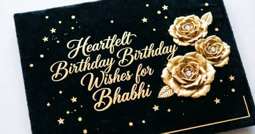 345+ Heartfelt Birthday Wishes for Bhabhi She’ll Truly Love