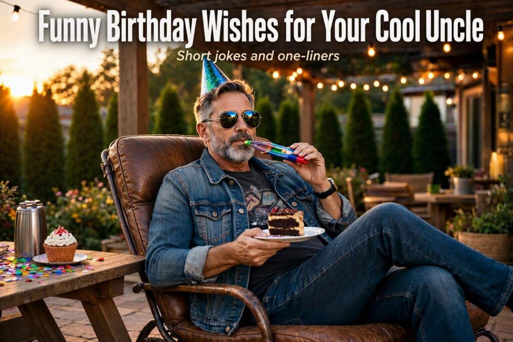 250+ Hilarious & Funny Birthday Wishes for Your Cool Uncle 